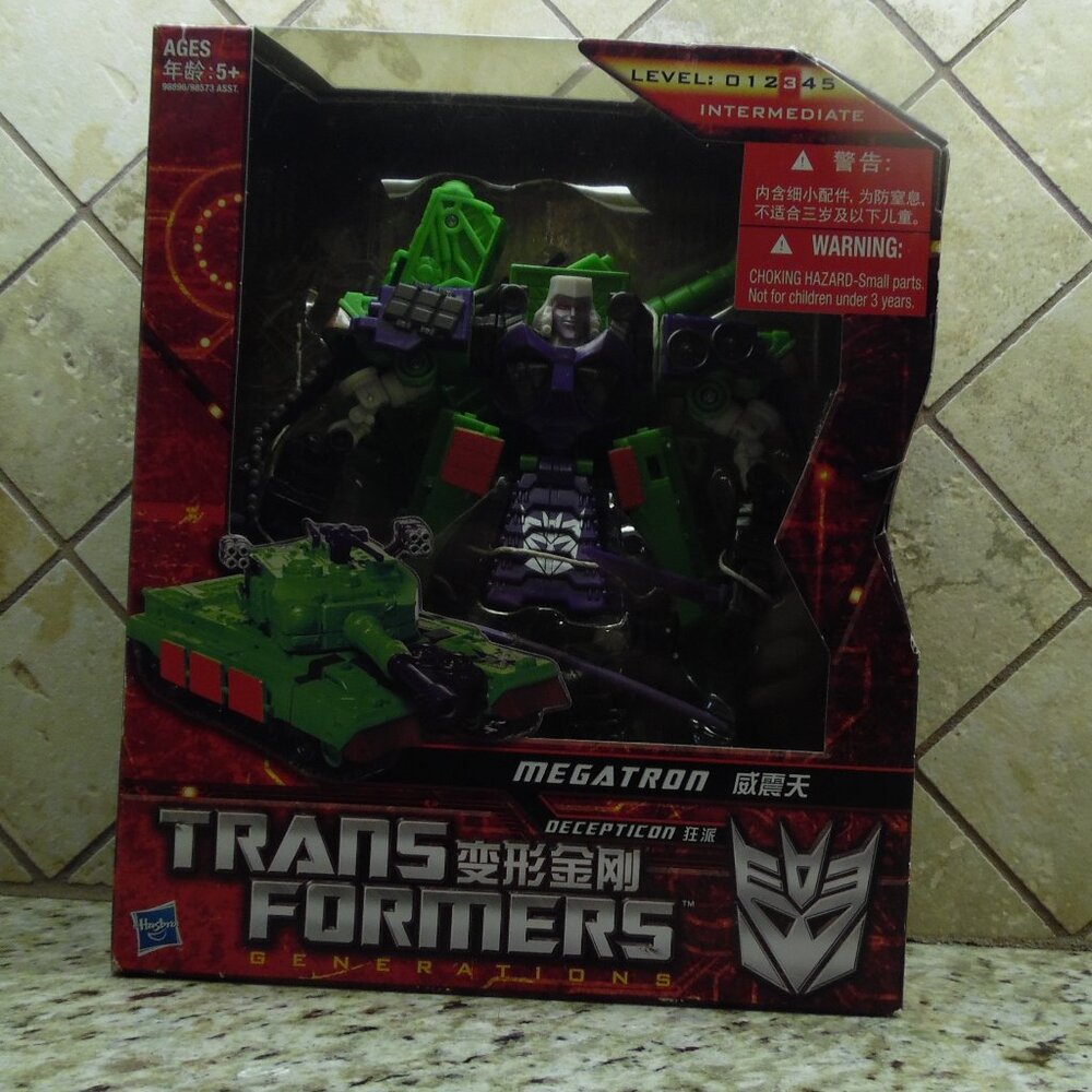 TRANSFORMERS MEGATRON GENERATIONS DECEPTION